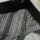 PRADA Shoulder Bag Nylon Khaki Silver Auth ki5956-11