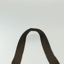 PRADA Shoulder Bag Nylon Khaki Silver Auth ki5956-9