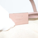 GUCCI GG Supreme Hand Bag PVC 2way Pink Gold 353440 Auth ki5957-12