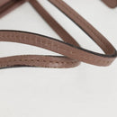 GUCCI GG Supreme Hand Bag PVC 2way Pink Gold 353440 Auth ki5957-8