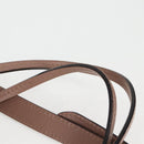 GUCCI GG Supreme Hand Bag PVC 2way Pink Gold 353440 Auth ki5957-14