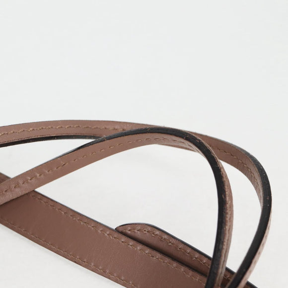 GUCCI GG Supreme Hand Bag PVC 2way Pink Gold 353440 Auth ki5957