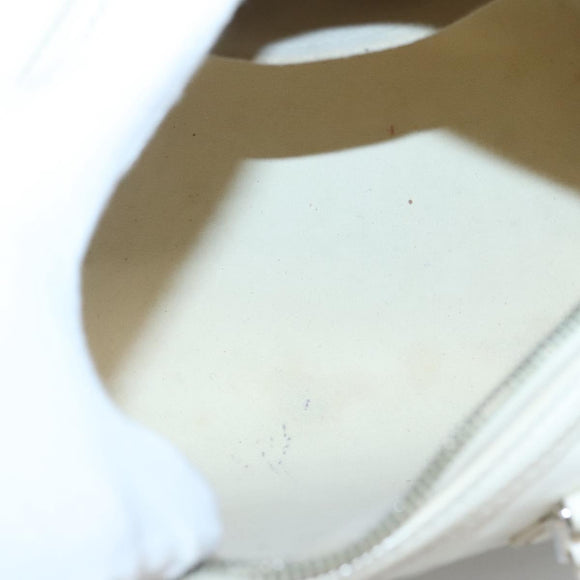 LOUIS VUITTON Damier Facet Speedy Cube PM Hand Bag White M48903 LV Auth ki5959