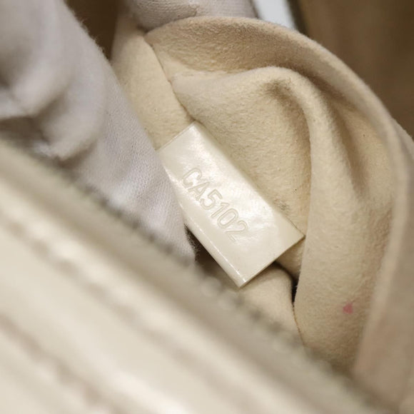 LOUIS VUITTON Damier Facet Speedy Cube PM Hand Bag White M48903 LV Auth ki5959