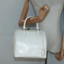 LOUIS VUITTON Damier Facet Speedy Cube PM Hand Bag White M48903 LV Auth ki5959-23