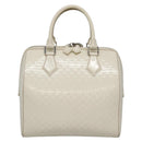 LOUIS VUITTON Damier Facet Speedy Cube PM Hand Bag White M48903 LV Auth ki5959-2