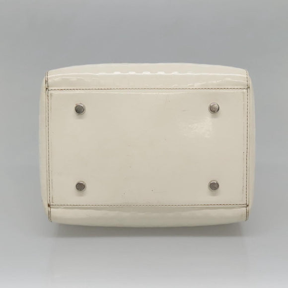 LOUIS VUITTON Damier Facet Speedy Cube PM Hand Bag White M48903 LV Auth ki5959