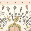 HERMES Carre 90 Scarf Silk Pink Auth ki5966-3