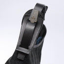 GUCCI GG Canvas Shoulder Bag Black Silver 106242 Auth ki5969-10