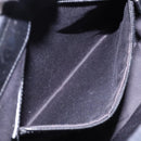 GUCCI GG Canvas Shoulder Bag Black Silver 106242 Auth ki5969-20