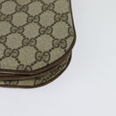 GUCCI GG Supreme Shoulder Bag PVC Beige Gold Auth ki5972-17