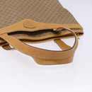 GUCCI Micro GG Supreme Tote Bag PVC Beige Gold Auth ki5973-7