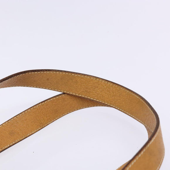 GUCCI Micro GG Supreme Tote Bag PVC Beige Gold Auth ki5973