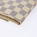 LOUIS VUITTON Damier Azur Porte Tresor International Wallet M61215 Auth ki5974-16