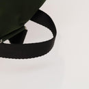 PRADA Backpack Nylon Khaki Silver Auth ki5980-7