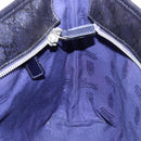 GUCCI GG implementation Tote Bag PVC Navy Silver 211133 Auth ki5982-17