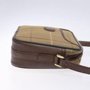 Burberrys Nova Check Shoulder Bag Canvas Beige Brown Auth ki5994-3
