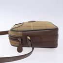 Burberrys Nova Check Shoulder Bag Canvas Beige Brown Auth ki5994-4