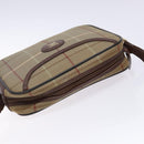 Burberrys Nova Check Shoulder Bag Canvas Beige Brown Auth ki5994-6