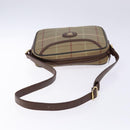 Burberrys Nova Check Shoulder Bag Canvas Beige Brown Auth ki5994-7