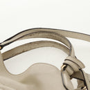 GUCCI Soho Shoulder Bag Leather 2way White Auth ki5995-17