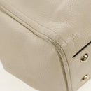 GUCCI Soho Shoulder Bag Leather 2way White Auth ki5995-19