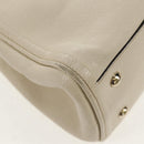 GUCCI Soho Shoulder Bag Leather 2way White Auth ki5995-21