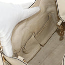 GUCCI Soho Shoulder Bag Leather 2way White Auth ki5995-26