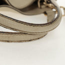 GUCCI Soho Shoulder Bag Leather 2way White Auth ki5995-7