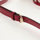 GUCCI GG Canvas Heart bit Tote Bag 2way Beige Red Auth ki5996V-15