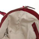 GUCCI GG Canvas Heart bit Tote Bag 2-Wege Beige Rot Auth ki5996V-25
