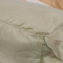 PRADA Shoulder Bag Nylon Beige Auth ki5997-16