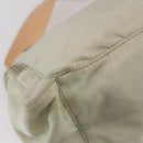 PRADA Shoulder Bag Nylon Beige Auth ki5997-17
