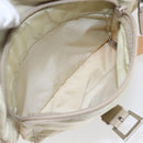 PRADA Shoulder Bag Nylon Beige Auth ki5997-23