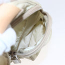 PRADA Shoulder Bag Nylon Beige Auth ki5997-24