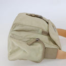 PRADA Shoulder Bag Nylon Beige Auth ki5997-4