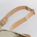 PRADA Shoulder Bag Nylon Beige Auth ki5997-14