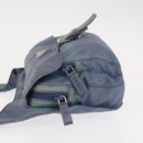 PRADA Shoulder Bag Nylon Light Blue Auth ki5998-4