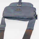 PRADA Shoulder Bag Nylon Light Blue Auth ki5998-6