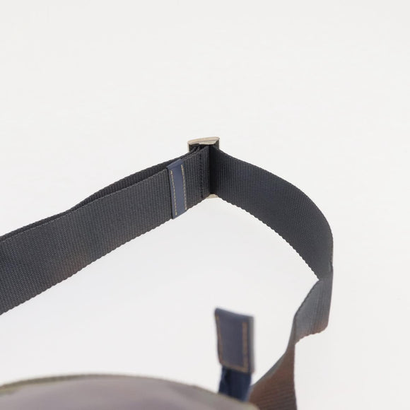 PRADA Tote Bag Nylon 2way Purple Orange Auth ki5999