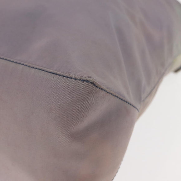 PRADA Tote Bag Nylon 2way Purple Orange Auth ki5999