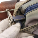 PRADA Tote Bag Nylon 2way Purple Orange Auth ki5999-10