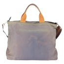 PRADA Tote Bag Nylon 2way Purple Orange Auth ki5999-2