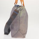 PRADA Tote Bag Nylon 2way Purple Orange Auth ki5999-3