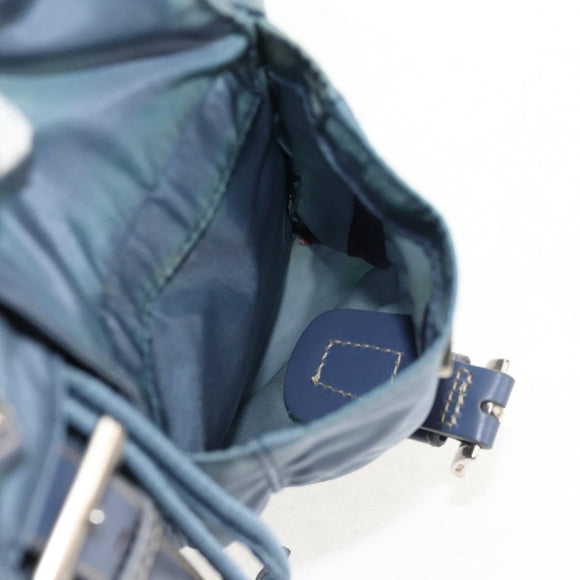 PRADA Backpack Nylon Light Blue Auth ki6000