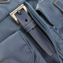 PRADA Backpack Nylon Light Blue Auth ki6000-27