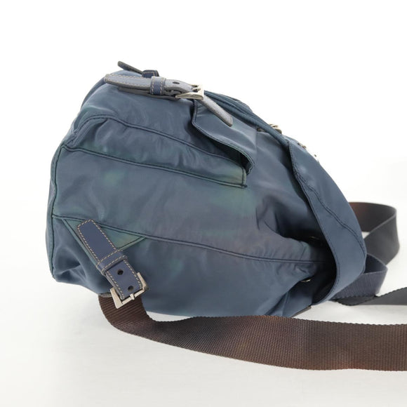 PRADA Backpack Nylon Light Blue Auth ki6000