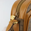 GUCCI Micro GG Canvas Shoulder Bag PVC Leather Beige Auth ki6001-15