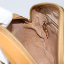 GUCCI Micro GG Canvas Shoulder Bag PVC Leather Beige Auth ki6001-19