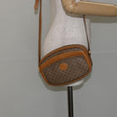 GUCCI Micro GG Canvas Shoulder Bag PVC Leather Beige Auth ki6001-23